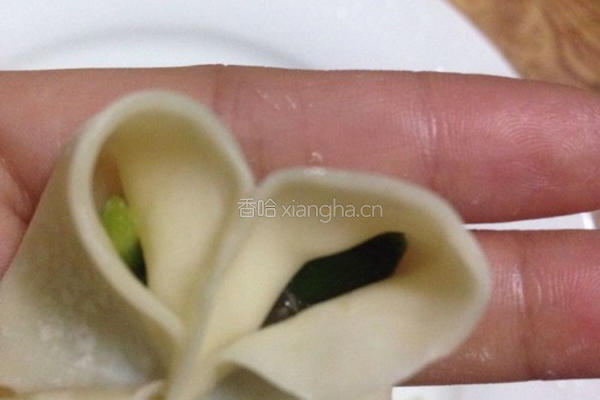 花朵蒸饺的做法图解4