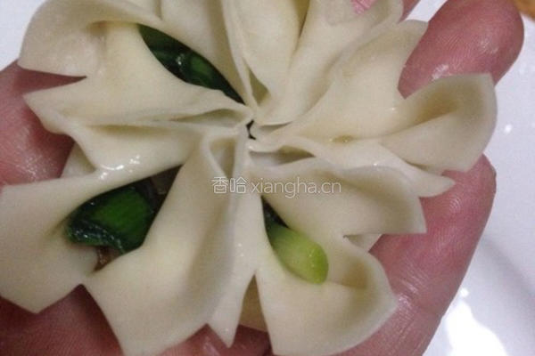花朵蒸饺的做法图解6