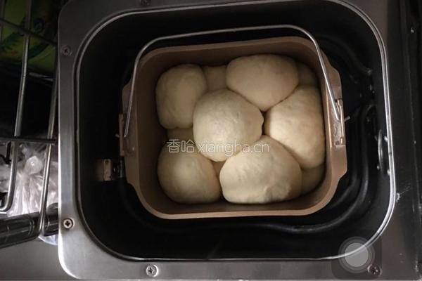 红薯馅挤挤面包……面包机版的做法图解10