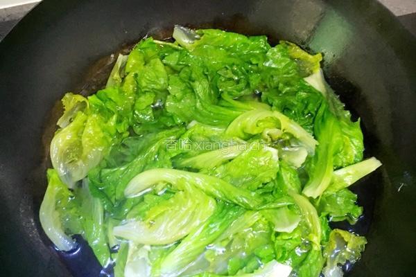蚝油生菜（生财）的做法图解5