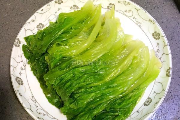 蚝油生菜（生财）的做法图解6