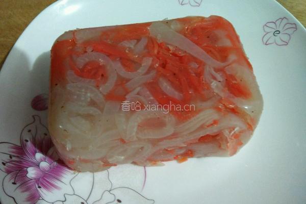 胡萝卜（肉皮冻）的做法图解9
