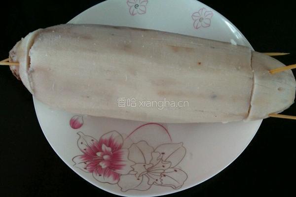 糖桂花（糯米）莲藕的做法图解3