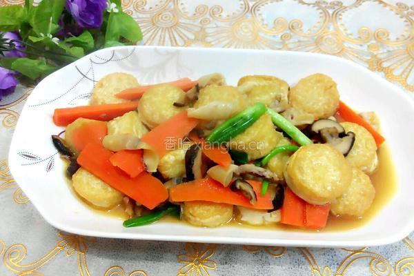 香菇焖口袋豆腐的做法图解7
