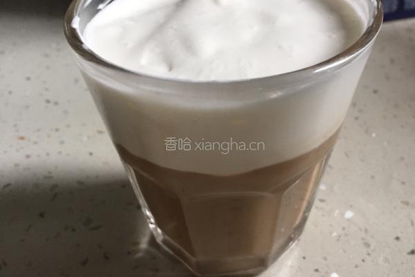 小杯淡奶油咖啡~的做法图解4