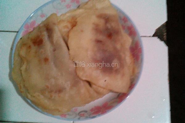 红糖花生夹心烫面饼的做法图解6