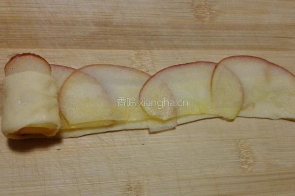 玫瑰花苹果的做法图解9