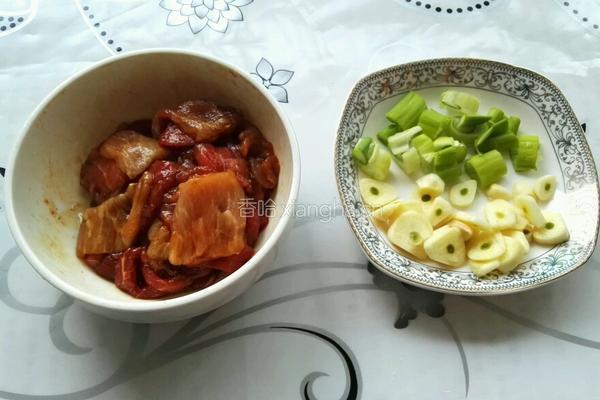 青椒木耳炒肉片的做法图解3