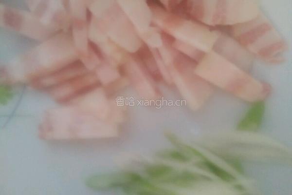 肉丝炒绿豆芽的做法图解2