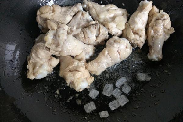 干红葡萄酒烧鸡翅根的做法图解8