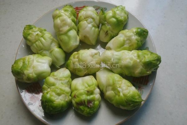 炝炒儿菜的做法图解1