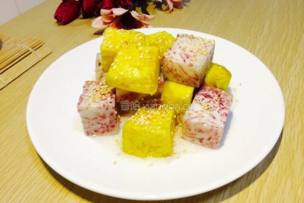 金玉满堂 （糕烧番薯芋头）的做法图解7