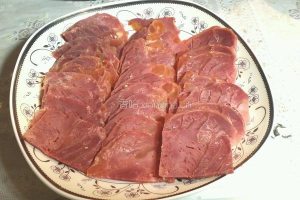 蒜苗拌牛肉的做法图解2