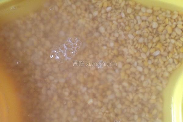 花好月圆之绿豆糕的做法图解2