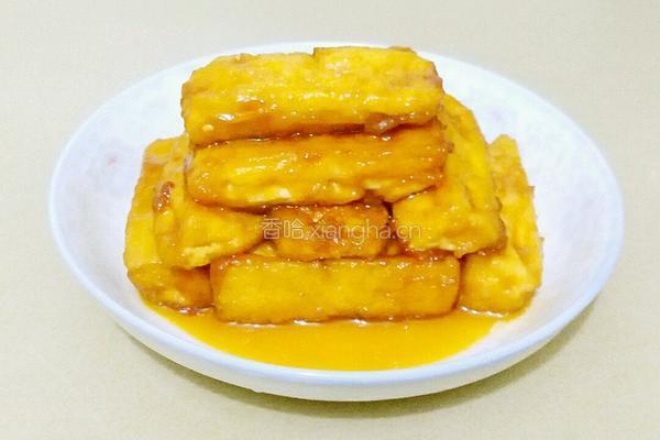 茄汁脆皮豆腐的做法图解7