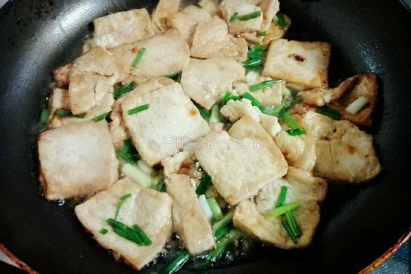 煎白豆腐的做法图解6