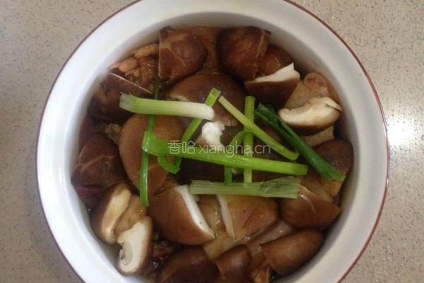 冬菇蒸鸡的做法图解2