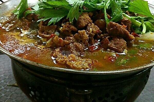 砂锅牛肉煲