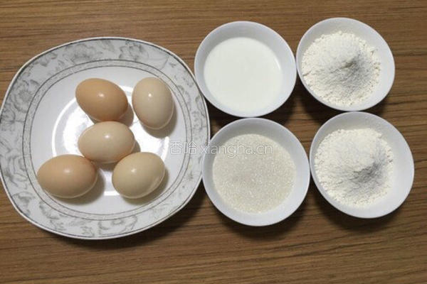 电饭煲原味蛋糕（戚风蛋糕）的做法图解1