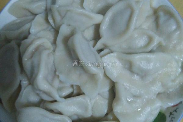 韭菜鸡肉馅饺子的做法图解6