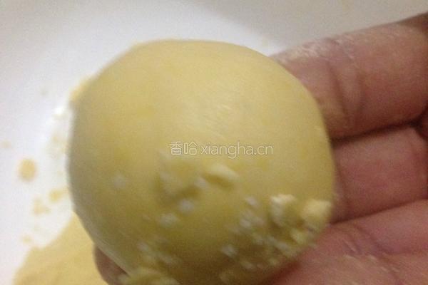 南瓜糯米丸子的做法图解4