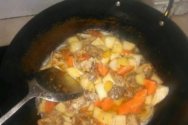 土豆香菇鸡的做法图解7