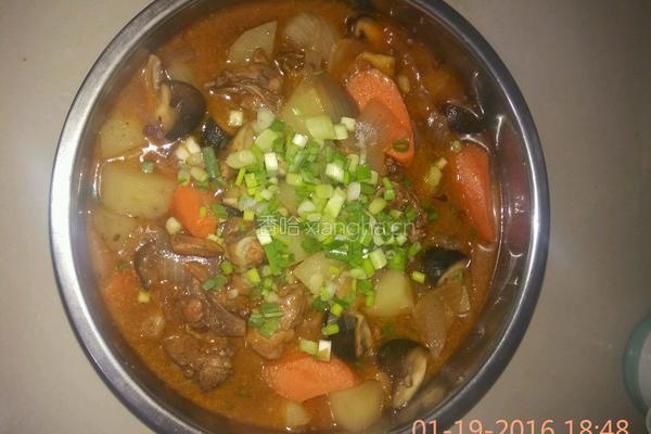 土豆香菇鸡的做法图解9