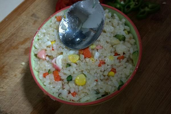 花式炒饭的做法图解9