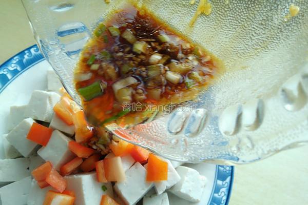酸辣拌豆腐的做法图解7
