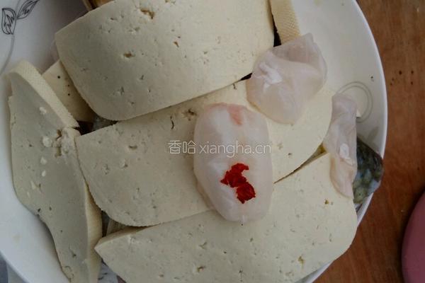 蒸鲳鱼北豆腐的做法图解5