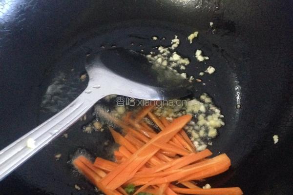黄豆酱拌素面的做法图解2