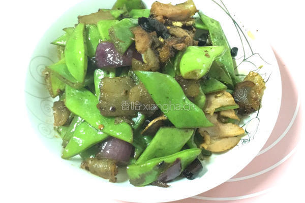 豆角炒腊肉的做法图解10
