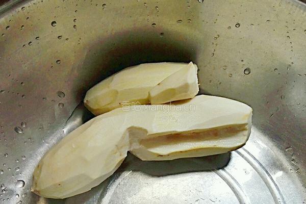 红薯米糊的做法图解1