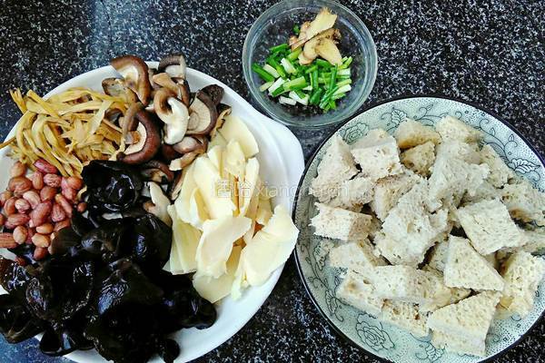 五福烤麸的做法图解3