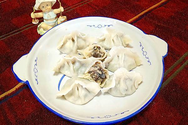 木耳猪肉馅水饺的做法图解29