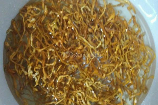 虫草花煲老母鸡汤的做法图解3