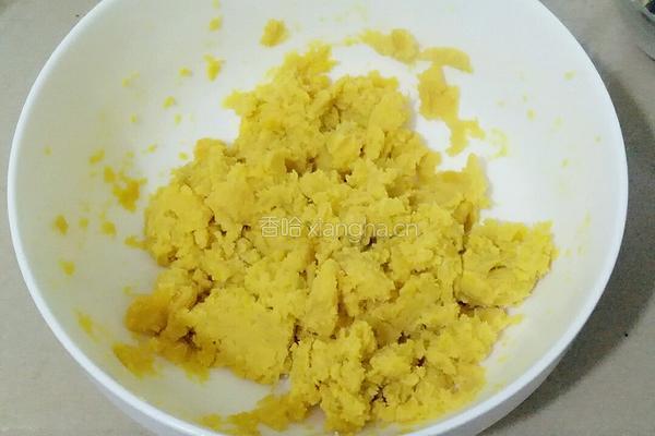 炸红薯丸子的做法图解4