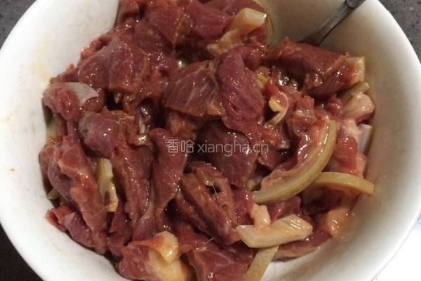 小炒驴肉的做法图解2