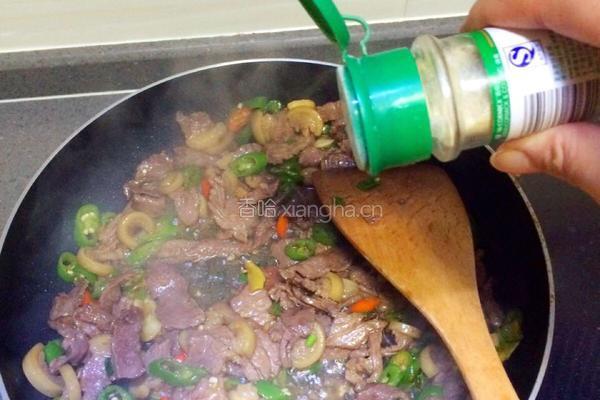 小炒驴肉的做法图解8