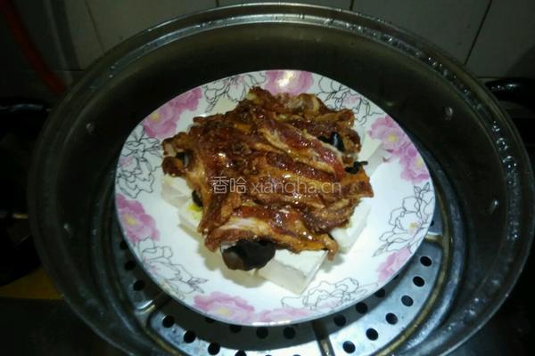 豆腐粉蒸肉的做法图解4
