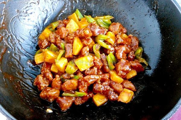 菠萝咕咾肉的做法图解10