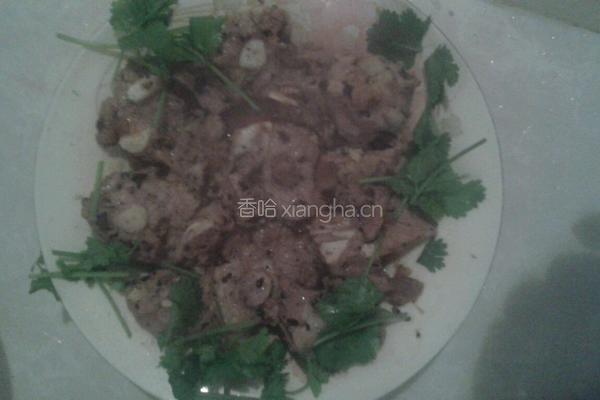 豆豉蒸排骨的做法图解4