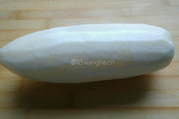 凉拌萝卜丝的做法图解1