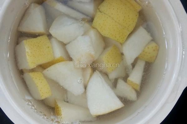 冰糖银耳雪梨汤的做法图解6