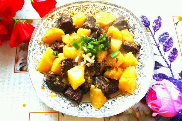 土豆烧肉的做法图解7