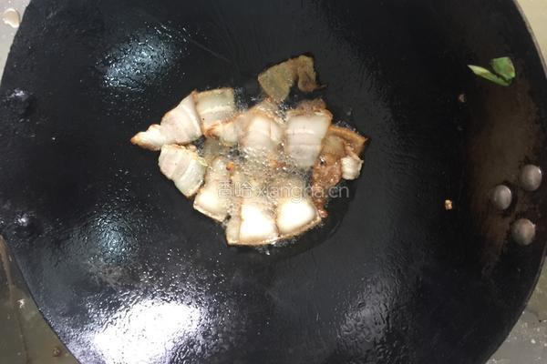 家常炒年糕的做法图解3