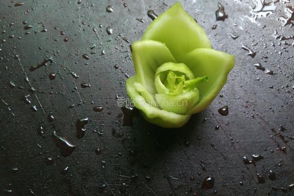 翡翠莲花的做法图解4