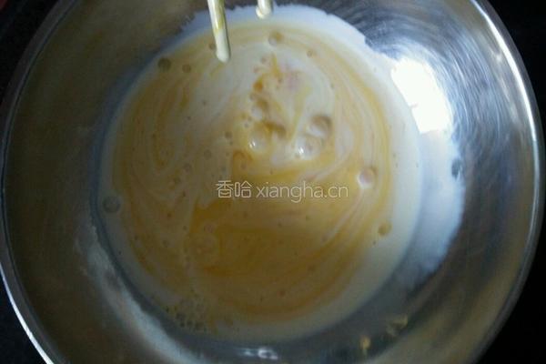 抹茶可可戚风蛋糕（水浴法）的做法图解1