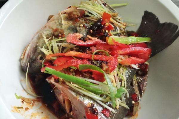 豆豉泡椒蒸鲈鱼的做法图解4