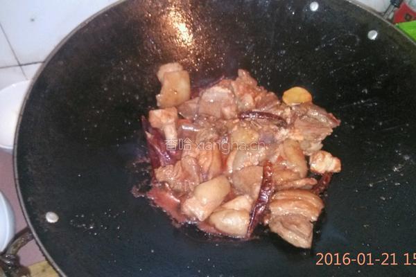 红烧萝卜羊肉的做法图解3